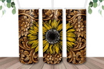 Sunflower brown Sub Tumbler