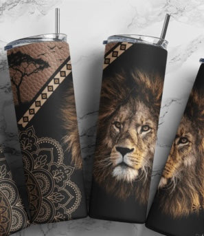 Lion and tree Sub Tumbler