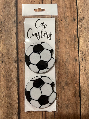 Soccer Car Coasters